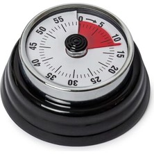 Odea Tr CR75 Mıknatıslı Mekanik Mutfak Zamanlayıcı (60 Dakika Analog Sayaç, Pil Gerektirmez)
