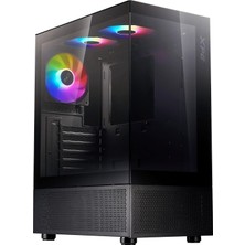 Odea Tr Xpg Invader x Mini 5xargb Fan Siyah 650W 80+Bronze Atx Gaming (Oyuncu) Kasa