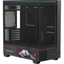 Odea Tr TL-M10 Vision Black Argb Temperli Cam Mid Tower Matx Gaming Kasa
