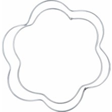 Odea Tr 2li Metal Makrome Kasnağı Çiçek