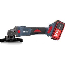 Odea Tr End SX44 125 mm Çift Akülü 4 Ah Avuç Taşlama Makinesi