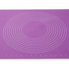 Odea Tr Yumuşak Ölçülü Hamur Açma Matı 45×65 cm Mor