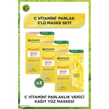 Odea Tr C Vitamini Parlaklık Verici Kağıt Yüz Maskesi 3'lü Set (5% Gliserin, Niacinamide)