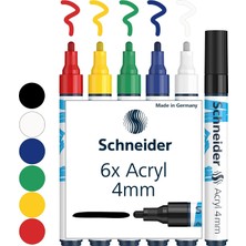 Odea Tr 320 Akrilik Marker 4mm SET/1-120295 6 Lı