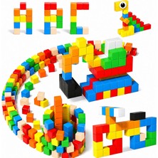 Tr 56 Parçalı Yapı Seti (2,5 Cm) (Koyu Tonlar)
