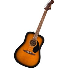 Tr California Debut Redondo Serisi Akustik Gitar, Başlangıç Gitar, 2 Yıl Garanti, 2 Tonlu Sunbur