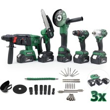 Odea Tr Chelikbei Beşli Set HT350 (Budama Testeresi 10MM Ç.mandren+S.sıkma+Ş.spral+Ş.hilti)