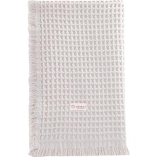 Tr Eoko-Tex SERTIFIKALI%100 Pamuk Müslin Waffle Battaniye (Gri)