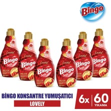 Tr Soft Konsantre Çamaşır Yumuşatıcısı Lovely 1440 ml x 6 Adet