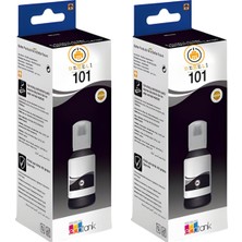 Tr 101 103 Uyumlu Siyah Mürekkep 2'li Set, 2X127ML, Ecotank L3110 L3150 L3151 L4150 L5190 ile Uyuml