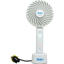 Tr El Tipi Vantilatör, Mini USB Fan, Şarj Edilebilir Cep Vantilatörü, Seyahat Vantilatörü, USB