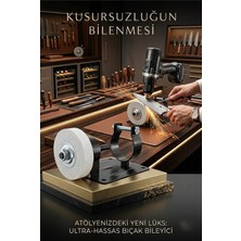 Tr Matkap Uyumlu Bıçak Bileme Aparatı - Sabitleme Standlı Profesyonel Bileyici 722937