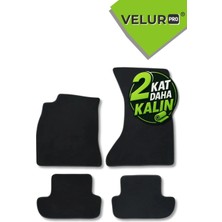 Velur Pro Velurpro Mercedes cl W216 2006-2013 Araca Özel Velur Halı Paspas Siyah