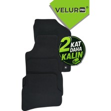 Velur Pro Velurpro Seat Ateca 2016 Sonrası Araca Özel Velur Halı Paspas Siyah