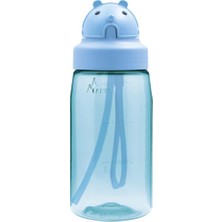 Odea Tr Oby Kids Tritan Çocuk Şişesi, Oby Pipetli Şapka, 0,45 L, Mavi
