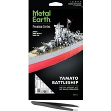 Tr Fascinations Premium Serisi Yamato Savaş Gemisi 3D Metal Model Kiti Cımbızlı Paket