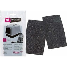Odea Tr Ferplast L134 Clear Cat 10 Kedi Tuvaleti Yedek Kartuşu 2 Adet