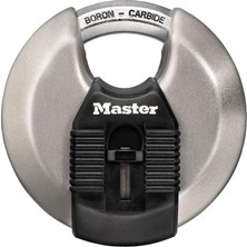 Odea Tr M50XD Magnum Ağır Hizmet Paslanmaz Çelik Discus Asma Kilit, Anahtarlı, Gümüş