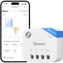 Odea Tr MINI-ZB1GP, Mını Pm, Zigbee 3.0, Akıllı Enerji Ölçüm Cihazı, Zigbee Hub Gerekli, Nötr Iletken Gerekli, Akım Ölçümü, Ev Asistanı ile Uyumlu, 16 A