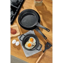 Tr Dmr Life Döküm Granit 3 Parça Tava Sahan Set (20-24-28CM)
