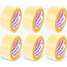 Odea Tr 45 mm x 100 mt Şeffaf Koli Bandı Hotmelt Red 84 Adet