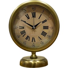 Odea Tr Majestic Time Eskitme 25 x 20 cm Metal Masa Saati