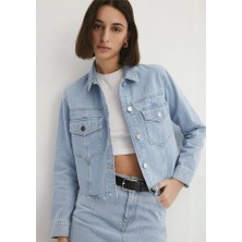 Mavi Thalia Premium Blue Buz Jean Ceket 1110289-86792