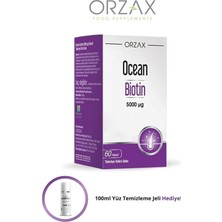 Odea Tr Biotin Takviyesi 5000 Μg 60 Kapsül + 100ML Yüz Temizleyici Hediye