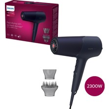 Odea Tr Saç Kurutma Makinesi, Thermoshield Isı Koruması, 4 Kat Iyonik Bakım, 110 Km/s Hava Akışı,%20 Daha Hızlı Kurutma, 3 Isı ve 2 Hız Ayarı, Soğuk Hava Üfleme, 2300W Güçlü Performans, BHD510/10