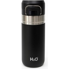 Odea Tr H2O Paslanmaz Çelik Termos Matara, 500 Ml, Siyah