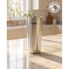 Zebra Thailand Zebra Vakumlu Çelik Termos Bardak 870 ml Polar, Kapaklı, Çelik