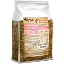 Odea Tr Az Tahıllı Somon Balıklı Yavru ve Anne Kuru Kedi Maması 1kg