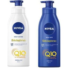 Tr Q10 Sıkılaştırıcı Vücut Losyonu 400 ml 2li Set