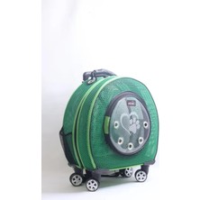Odea Tr Diamond Model Küçük Boy Kedi Köpek Taşıma Çantası, Yeşil