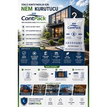 Odea Tr Contpack Plus Konteyner Depolar Özel Nem Alıcı Rutubet Engelleyici Korozyon Önleyici 3 Adet 1140 gr