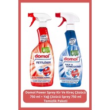 Tr Kireç ve Kir Çözücü Power Sprey 750 ml + Yağ Çözücü Sprey 750 ml Temizlik Paketi