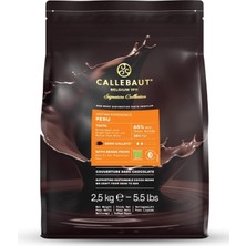 Odea Tr Peru%65 Bitter Kuvertür Çikolata, 2,5 kg