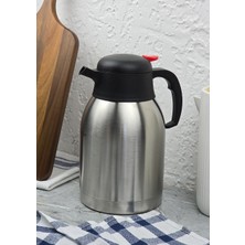 Odea Tr 12 Saat Dayanıklı Termos - Çift Katlı Çelik Çay Termosu - 2 Litre