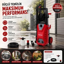 Odea Tr Pr 2550 Cw Makaralı Köpüklü Basınçlı Oto Yıkama Makinesi 2100W 160 Bar, 5684949684