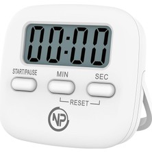 Odea Tr NPT05B Mutfak,ders,yemek Için 99:59DK Dijital Alarm Kronometre,pomodoro Öğrenci Motivasyon Saati