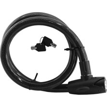 Odea Tr Kilit Motosiklet Kilidi Motorsiklet Bisiklet Halat Zincir Çelik Kilit Hırsız Önlem Güvenlik 120 cm