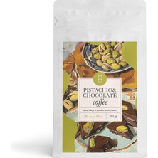 Odea Tr Pistachio & Chocolate Coffee - Antep Fıstıklı Çikolata Aromalı Kahve Çekirdek Kahve, 200 gr