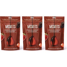Odea Tr Bitter Çikolata Kaplamalı Çilek 80 gr x 3 Adet