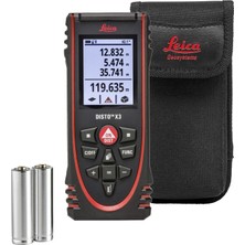 Odea Tr Disto X3 – Sağlam Lazer Uzaklık Ölçer (Koruma Sınıfı IP65), Bluetooth (Uygulama Kullanımı), En Zorlu Koşullarda Mesafe Ölçümleri Için (Iç Mekan 150 M Menzil)