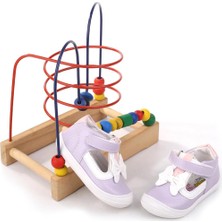 Odea Tr Şrbb 4796 Kız Bebek Ortopedik Ilk Adım Ayakkabısı Beyaz-Lila
