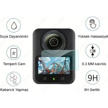 Odea Tr Osmo 360 ve 360 Iı Temperli Cam Ekran Koruyucu 9h (Djı Osmo 360 ve 360 Iı Uyumlu)