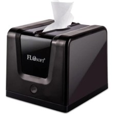 Odea Tr Flosoft Modern Dekoratif Masaüstü Peçetelik Dispenser Peçetelik Peçete Kutusu - Plastik - Siyah