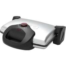 Odea Tr P637Y Grillmax Izgara ve Tost Makinesi-Inox Gri
