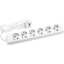 Odea Tr Multi-Let 9m 6 Prizli Monoblok Ups Fiş H05VV-F 3x2.5 mm Ttr Uzatma Kablosu