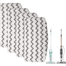 Odea Tr 4 Paket Köpekbalığı Buharlı Paspas S1000 S1000A S1000C S1000WM S1001C Ped Seti Yıkanabilir Yedek Mikrofiber Paspas Pedleri